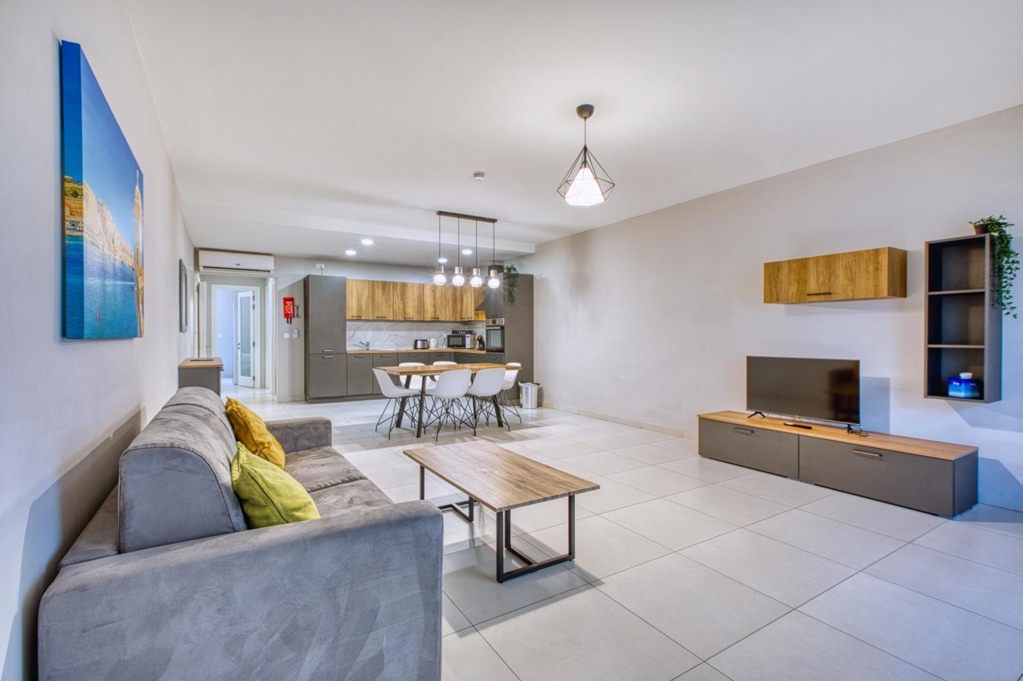 Unique Two Bedroom Apt With Huge Outdoor Area And Close To Entertainment Is-Swieqi Exterior foto